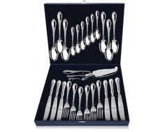 Серебряный столовый набор «Престиж» 27 предметов155НБ01801ЛВС АргентА