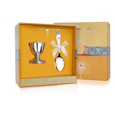 Набор для завтрака "Снеговик" из 2 предметовРИ19НБ13801 АргентА