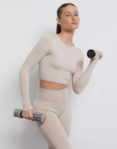 Лонгслив женский Gloria Jeans GRT000256 бежевый M/170