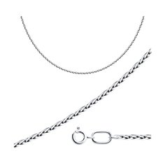 Цепочка из серебра 65 см Diamant 96-180-41040-1