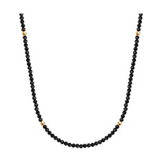 Бусы из серебра 36 см Diamant 93-370-01855-3, шпинель