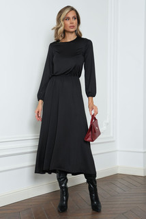 Платье женское by Ksenia Avakyan 32-00 черное 52 RU
