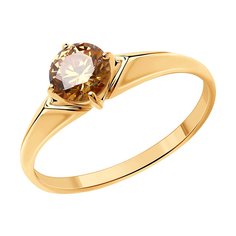 Кольцо из серебра р. 19 Diamant 93-110-01550-2, фианит