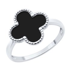 Кольцо из серебра р. 21 SOKOLOV 94014060, эмаль