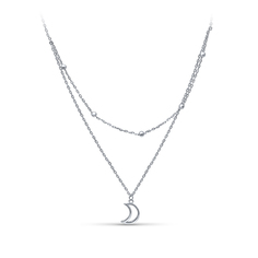 Колье из серебра 39 см Silver Wings 05dn921-202