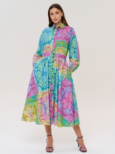 Платье женское Eleganzza ZZ-WD030311-N2 разноцветное 42 RU