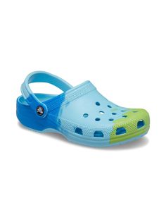 Сабо унисекс Crocs CR208275 голубые, мультицвет-ARMT, US 4