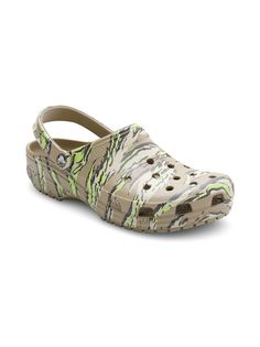 Сабо унисекс Crocs CR206454 хаки-KHA, US 12