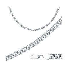 Цепочка из серебра 60 см Diamant 96-180-14150-1