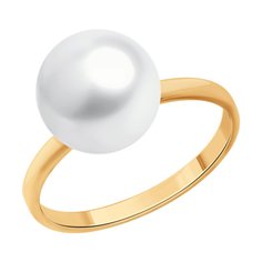 Кольцо из серебра Diamant 93-310-01960-1, жемчуг культивированный