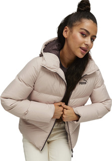 Пуховик женский PUMA Hooded Down Puffer розовый L