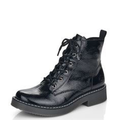 Ботинки женские Rieker 70010/00 черные 41 RU