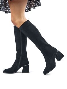 Сапоги женские COVANI AAW23-BCLM1-063A черные 39 RU