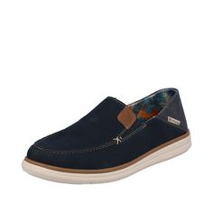 Мокасины мужские Rieker U0600/14 синие 45 RU