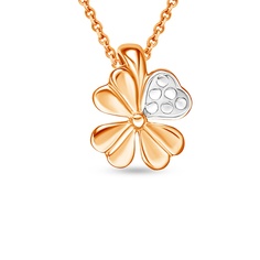 Кулон из красного золота 585Gold 303003046