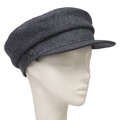 Кепка бретонская женская Maison David CAP8-1 темно-серая, р. 59