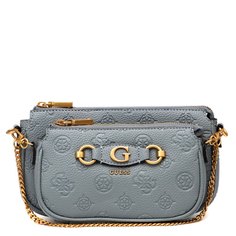 Сумка кросс-боди женская Guess HWPD9209710 серо-голубая