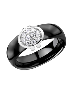 Кольцо из серебра р. 17,5 VALTERA 113642, фианит