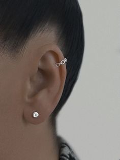 Моносерьга из серебра Бронницкий ювелир S86610095000