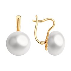 Серьги из серебра Diamant 93-320-01933-1, жемчуг культивированный