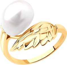 Кольцо из красного золота р. 17 AllTime 791207_s, жемчуг