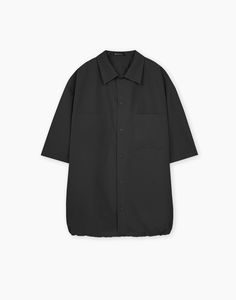 Рубашка мужская Gloria Jeans BWT001632 черный M/182