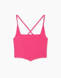 Топ женский Gloria Jeans GTN003609 розовый S/170