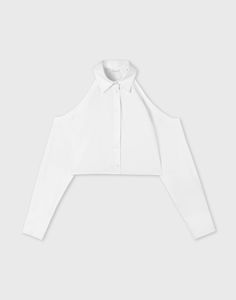 Рубашка женская Gloria Jeans GWT003865 белый S/170