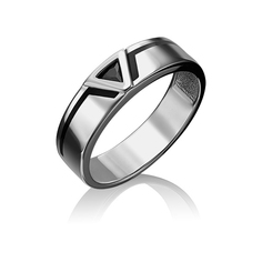 Кольцо из белого золота р. 19 PLATINA jewelry 01-4653-00-402-1120-25, фианит