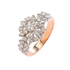 Кольцо из серебра р. 17 Эстет 01К1513650РА, фианит