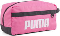 Косметичка женская PUMA PUMA Challenger Shoe Bag розовая, 31х16х15 см