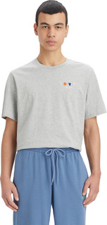 Футболка мужская Levis Men Relaxed Fit Graphic Tee серая XS Levis®