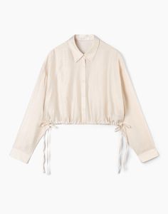 Рубашка женская Gloria Jeans GWT003434 бежевый M/170