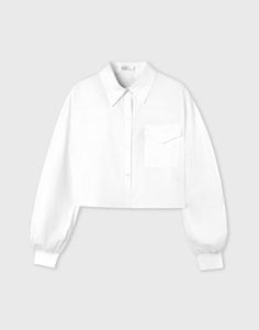Рубашка женская Gloria Jeans GWT003435 белый S/170