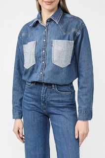 Рубашка женская Levis A63420001 синяя M Levis®