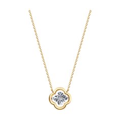 Колье из комбинированного золота 40-50 см Diamant 51-270-02619-1, бриллиант