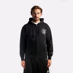 Толстовка мужская HARD Zip Hoodie черная 2XL