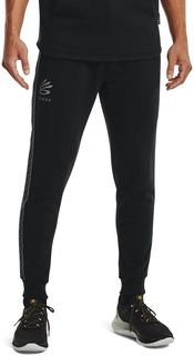 Спортивные брюки мужские Under Armour Curry Fleece Jogger черные SM