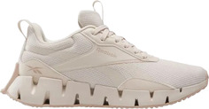 Кроссовки женские Reebok Zig Dynamica STR W бежевые 5.5 US