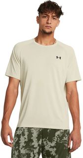 Футболка мужская Under Armour UA Tech 2.0 SS Tee бежевая 2XL