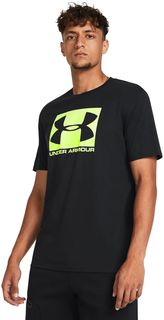 Футболка мужская Under Armour UA BOXED SPORTSTYLE SS черная SM