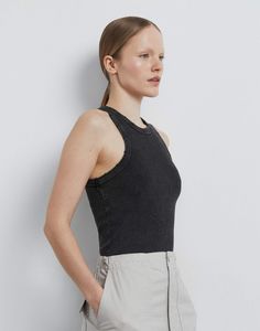 Топ женский Gloria Jeans GTN004120 черный XXS/158