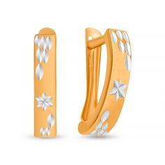 Серьги из красного золота 585Gold 402004388