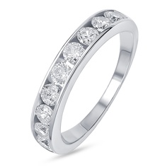 Кольцо из серебра р. 16,5 585Gold 701011544, фианит