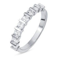 Кольцо из серебра р. 17,5 585Gold 701011542, фианит