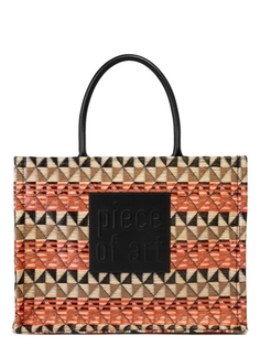 Сумка женская Eleganzza ZZ-GB230802B бежевая; оранжевая