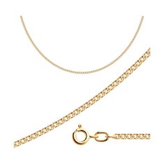 Цепочка из красного золота 45 см Diamant 31-180-04030-1