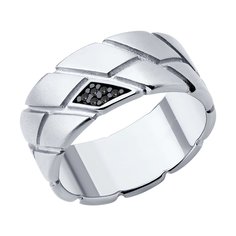 Кольцо из серебра р. 19 Diamant 94-110-02157-1, фианит