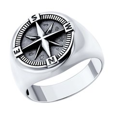 Кольцо из серебра р. 21,5 Diamant 95-112-02630-1