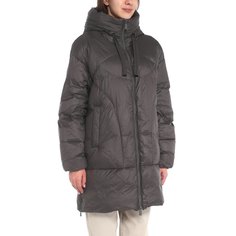 Пуховик женский Maison David MLY005-1 серый XL